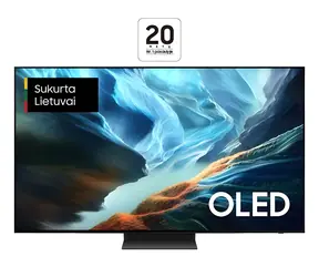 65" Samsung QE65S90H čierna / Televízor / 4K OLED / 165 Hz / Wi-Fi 6E / BT 5.3 / Tizen