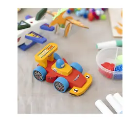 Creativ Company Závodné auto drevené / Kreatívna sada / od 8 rokov
