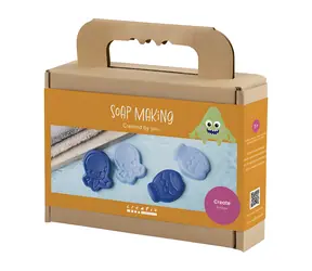 Creativ Company Kreatívna sada výroba mydla Sea Animals Blue / Kreatívna sada / od 5 rokov