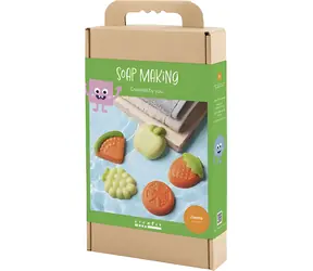 Creativ Company Sada výroby mydla Fruit Green Orange / Kreatívna súprava / od 7 rokov
