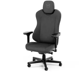 noblechairs AURA TX antracitová / Herná stolička / textilný poťah / nastaviteľné / pojazdové kolieska