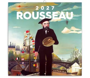 NOTIQUE Henri Rousseau 2027 / Poznámkový kalendár / 30 × 30 cm