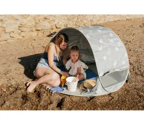 Beaba Plážový stan Seagrass / Stan pre deti / UV 50+ / priemer 120 cm