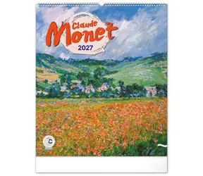 NOTIQUE Nástenný kalendár Claude Monet 2027 / 48 x 56 cm