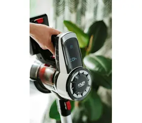 Adler AD 7048 strieborná, čierna, biela / Tyčový aku vysávač 2v1 / 200 W / 0.8 L / 2000 mAh / bezvreckový / HEPA / 18000 Pa