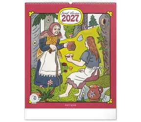 Notique Josef Lada 2027 / Nástenný kalendár / 48 × 56 cm