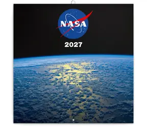 NOTIQUE Poznámkový kalendár NASA 2027 / 30 × 30 cm