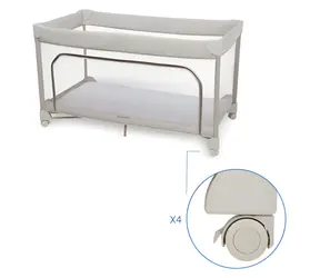 Maxi-Cosi Merlin Elegance Beige / Cestovná postieľka / 120×60 cm / Flash-Fold / od narodenia do 4 rokov