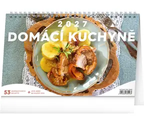 NOTIQUE Domáca kuchyňa 2027 / Stolný kalendár / 23,1 × 14,5 cm