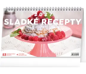 NOTIQUE Sladké recepty 2027 / Stolový kalendár / 23,1 x 14,5 cm