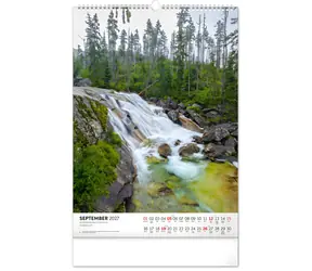 NOTIQUE Nástenný kalendár Národné parky Slovenska 2027 / 33 × 46 cm