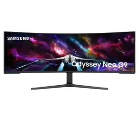57" Samsung Odyssey Neo G95NC biela/čierna / Herný monitor / QLED VA / 7680x2160 / 32:9 / 240 Hz / 1 ms