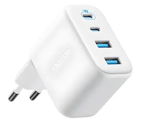 Anker Zolo biela / Nabíjačka do siete / 50W / 2x USB-C / 2x USB-A