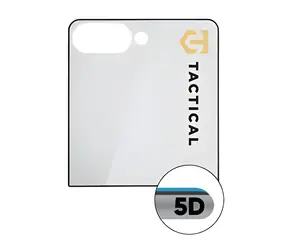 Tactical Glass Shield 5D / Tvrdené sklo / Samsung Galaxy Z Flip 8 / Čierna (Vonkajšie)