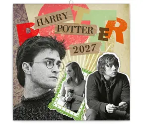 NOTIQUE Harry Potter 2027 / Poznámkový kalendár / 30 x 30 cm
