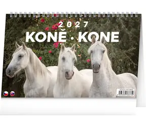 NOTIQUE Stolný kalendár Kone - Kone CZ/SK 2027 / 23.1 x 14.5 cm