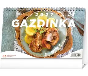 NOTIQUE Gazdinka 2027 / Stolný kalendár / 23,1 × 14,5 cm / slovenské kalendárium