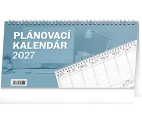 NOTIQUE Stolový kalendár Plánovací 2027 / Stolný kalendár / 25 × 12,5 cm
