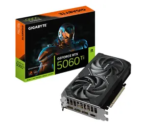 GIGABYTE GeForce RTX 5060 Tí WINDFORCE MAX OC 16G / Grafická karta / 16GB GDDR7 / 128-bit / 1x HDMI + 3x DP