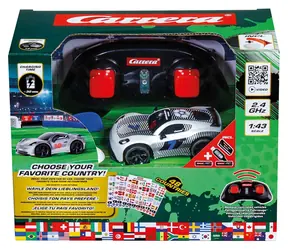 Carrera Mini RC WORLD Championship biela / RC auto / 2.4 GHz