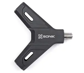 Sonik Aluminium Spreader Block / Podberákový kríž / Kovaný hliník / Závit 3/8" / 13 mm