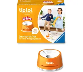 Ravensburger tiptoi ACTIVE oranžová, biela / Reproduktor / 1.0 / pre pohybové hry tiptoi