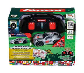 Carrera Mini RC WORLD Championship sivá / RC auto / 2.4 GHz