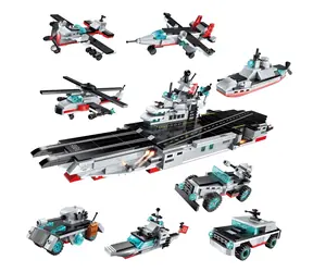 QMAN Aircraft Carrier 1406 1 časť / Stavebnica / 73-86 dielikov / od 6 rokov