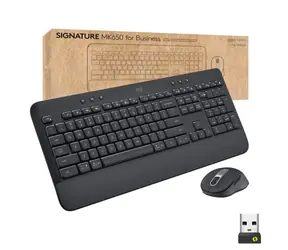 Logitech Signature MK650 Combo for Business grafitová