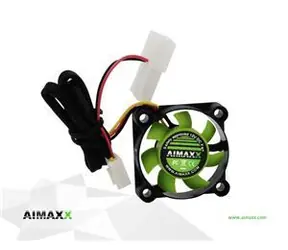AIMAXX eNVicooler 4thin GreenWing / Ventilátor / 40 mm / 3pin / 3000-6000 RPM / 18,5 dB