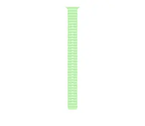 Apple Watch 49mm Neon Green / Predĺženie oceánskeho remienka / čierny Titan