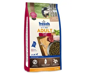 BOSCH 01030 Adult Lamb & Rice 3 kg / Kompletné krmivo pre psov / pre dospelých psov všetkých plemien