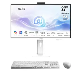 MSI Modern AM273QP AI 1UM-402EU biela / 27" QHD / Intel Core Ultra 5 125H 4.5GHz / IPS / 16GB / 512GB SSD / Intel Arc
