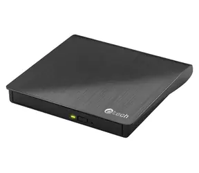 C-tech DVD-USB-AC čierna / DVD±RW napaľovačka / USB 2.0 / USB-A + USB-C