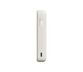 XIAOMI Magnetic Power Bank 10000 béžová / Powerbanka / 33W / bezdrôtové nabíjanie / integrovaný USB-C kábel / stojan