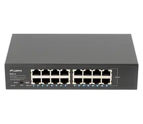 Lanberg RSGE-16 / Switch / 16- Port / 1000 Mbps / Rack 10 "/19"