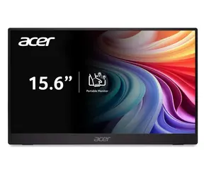 15,6" Acer PM161QB1 čierna / Prenosný monitor / IPS / Full HD / 60 Hz / USB-C