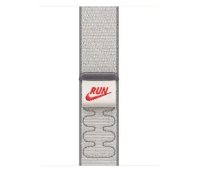 Apple Watch Nike Sport Loop Veiled Grey / Športový prevliekací pásik pre Apple Watch / 38/40/41mm / 130-190 mm