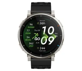 Amazfit Active 3 Premium Apex Silver / Chytré hodinky / 1.32 "AMOLED / 5 ATM / BT 5.3 / NFC / GPS