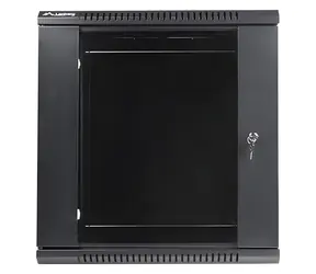 Lanberg WF01-6412-10B čierna / Nástenný rozvádzač / 19" / 12U / 600×450 mm