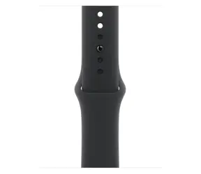 Apple Watch Sport Band 40 mm čierna S/M / Športový remienok / Fluoroelastomer / 130-180 mm / pre Apple Watch 38-41 mm