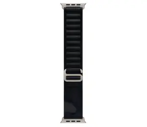 Apple Watch Alpine Loop 49mm čierna Natural Titanium / Športový pásik pre Apple Watch / M