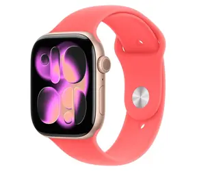 Apple Watch Sport Band 46mm Bright Guava S/M / Športový remienok / Fluoroelastomer / Pre Apple Watch 44/45/46/49 mm