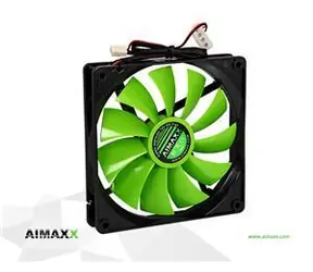AIMAXX eNVicooler 14 GreenWing / Ventilátor / 140 mm / 3pin / 600-1000 RPM / 12,9 dB