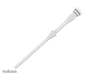 Akasa biela / Antivibračné úchyty pre ventilátory / 20 ks