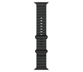 Apple Watch 49mm Oceánsky remienok Black Ocean čierna / Remienok pre Apple Watch / Fluoroelastomer / Titanová pracka