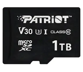 Patriot VX Series 1 TB / Pamäťová karta microSDXC / UHS-I U3 V30 / Class 10 / čítanie: 90 MB/s / zápis: 80 MB/s