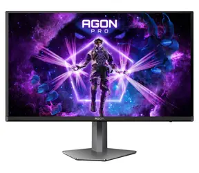 26.5" AOC AGON PRO AG276UZD čierna / Monitor / QD-OLED / 4K UHD / 240Hz / 0.03ms / HDMI + DP + USB-C / VESA / Pivot