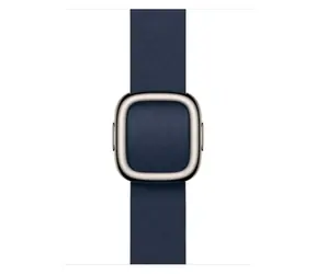Apple Watch Modern Buckle 42 mm Deep Blue Small / Remienok s modernou prackou / FineWoven / 135-150 mm
