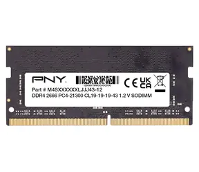 PNY MN8GSD42666 / Operačná pamäť / 8 GB / DDR4 / 2666 MHz / SO-DIMM / CL19